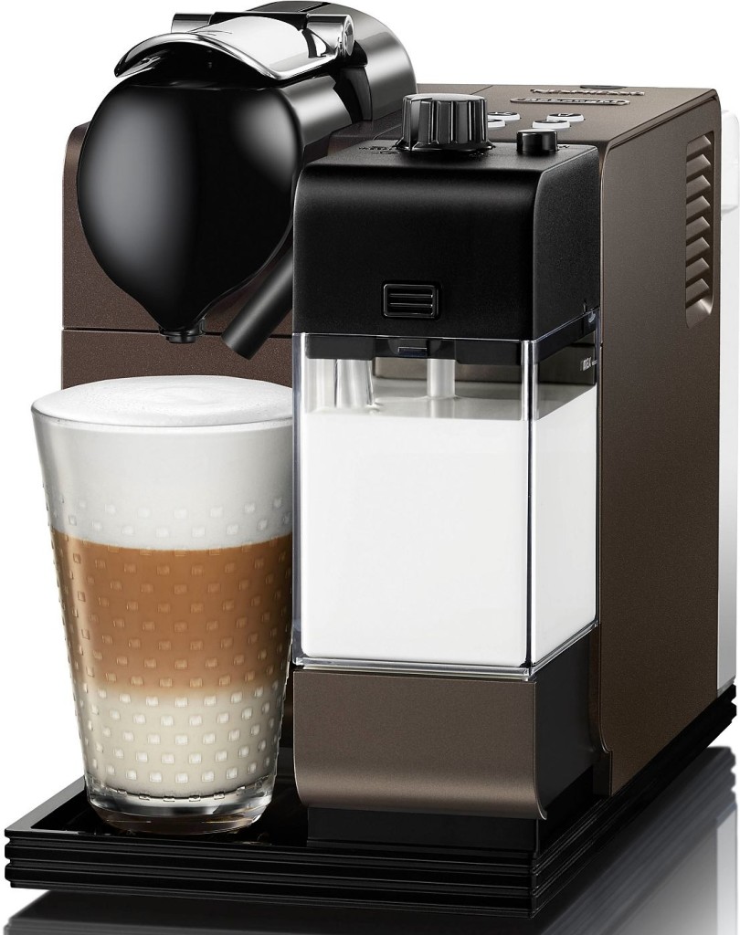 Delonghi Kapselmaschine Nespresso Lattissima En Db Bar Dark Brown